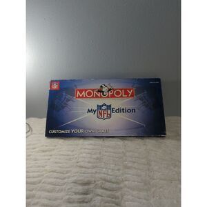 Monopoly My NFL Football Collector‎ Edition Toy Board Game 2007